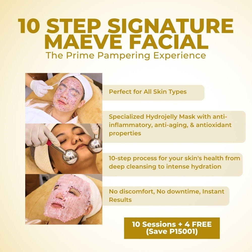 10 STEP SIGNATURE MAEVE FACIAL - The Prime Pampering Experience